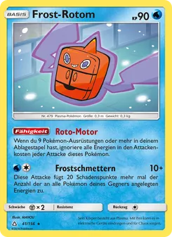 Frost-Rotom, Karte 41 aus Ultra-Prisma
