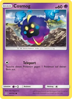 Cosmog, Karte 60 aus Ultra-Prisma