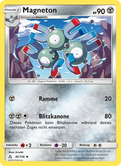 Magneton, Karte 82 aus Ultra-Prisma