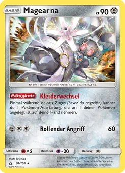 Magearna, Karte 91 aus Ultra-Prisma