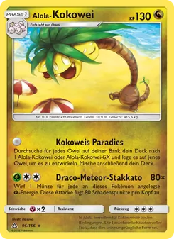 Alola-Kokowei, Karte 95 aus Ultra-Prisma
