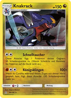 Knakrack, Karte 99 aus Ultra-Prisma
