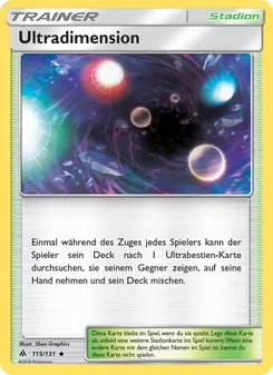 Ultradimension, Karte 115 aus Grauen Der Lichtfinsternis