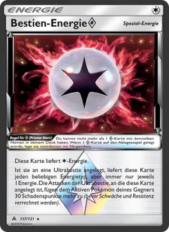 Bestien-Energie ◇, Karte 117 aus Grauen Der Lichtfinsternis
