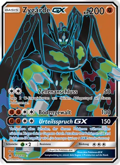 Zygarde GX, Karte 123 aus Grauen Der Lichtfinsternis