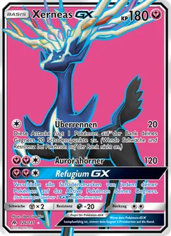 Xerneas GX, Karte 126 aus Grauen Der Lichtfinsternis