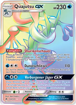 Quajutsu GX, Karte 133 aus Grauen Der Lichtfinsternis