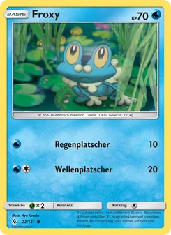 Froxy, Karte 22 aus Grauen Der Lichtfinsternis