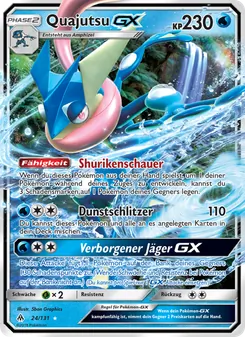 Quajutsu GX, Karte 24 aus Grauen Der Lichtfinsternis