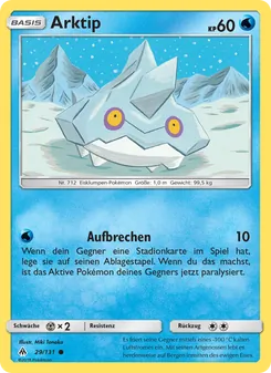 Arktip, Karte 29 aus Grauen Der Lichtfinsternis