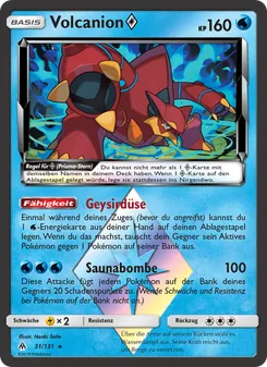Volcanion ◇, Karte 31 aus Grauen Der Lichtfinsternis