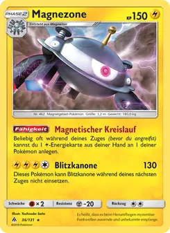 Magnezone, Karte 36 aus Grauen Der Lichtfinsternis