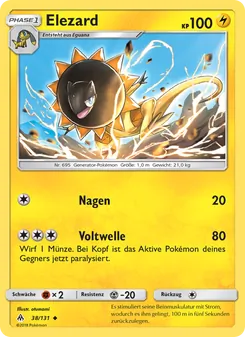 Elezard, Karte 38 aus Grauen Der Lichtfinsternis