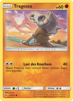 Tragosso, Karte 57 aus Grauen Der Lichtfinsternis