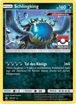 Schlingking, Karte 80 aus Grauen Der Lichtfinsternis