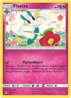 Floette, Karte 85 aus Grauen Der Lichtfinsternis
