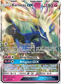 Xerneas GX, Karte 90 aus Grauen Der Lichtfinsternis