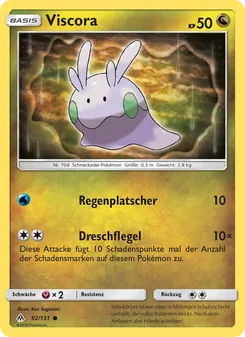 Viscora, Karte 92 aus Grauen Der Lichtfinsternis