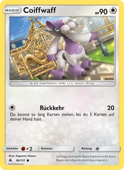 Coiffwaff, Karte 99 aus Grauen Der Lichtfinsternis