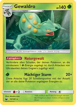 Gewaldro, Karte 10 aus Sturm Am Firmament