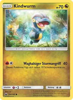 Kindwurm, Karte 104 aus Sturm Am Firmament