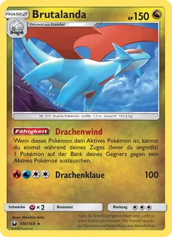 Brutalanda, Karte 106 aus Sturm Am Firmament