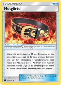 Notgürtel, Karte 134 aus Sturm Am Firmament