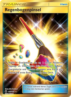 Regenbogenpinsel, Karte 182 aus Sturm Am Firmament