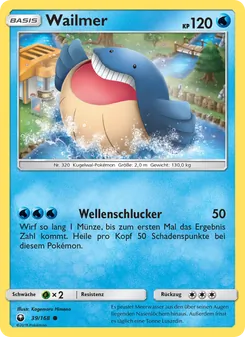 Wailmer, Karte 39 aus Sturm Am Firmament