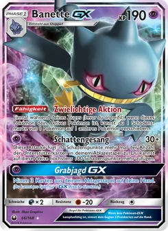Banette GX, Karte 66 aus Sturm Am Firmament