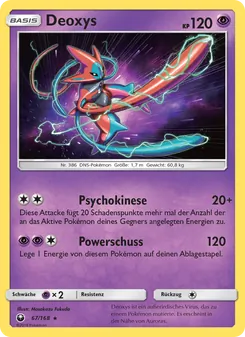 Deoxys, Karte 67 aus Sturm Am Firmament