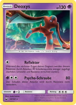 Deoxys, Karte 68 aus Sturm Am Firmament