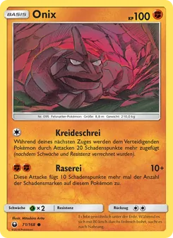 Onix, Karte 71 aus Sturm Am Firmament