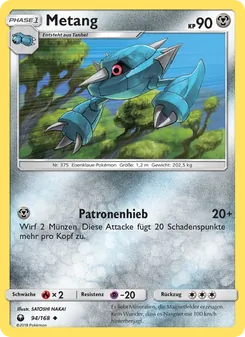 Metang, Karte 94 aus Sturm Am Firmament