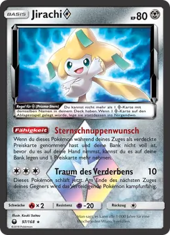 Jirachi ◇, Karte 97 aus Sturm Am Firmament