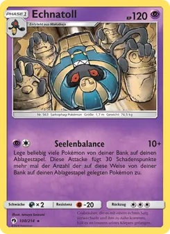 Echnatoll, Karte 100 aus Echo des Donners