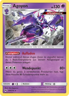 Agoyon, Karte 108 aus Echo des Donners