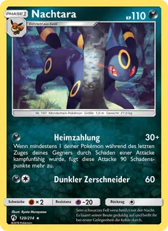 Nachtara, Karte 120 aus Echo des Donners