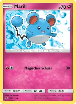 Marill, Karte 135 aus Echo des Donners