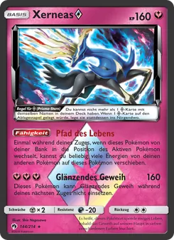 Xerneas ◇, Karte 144 aus Echo des Donners