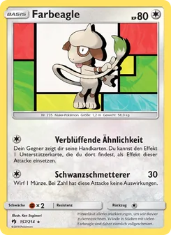 Farbeagle, Karte 157 aus Echo des Donners