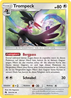 Trompeck, Karte 165 aus Echo des Donners
