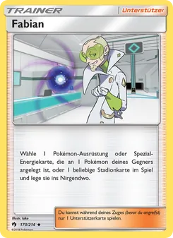 Fabian, Karte 173 aus Echo des Donners