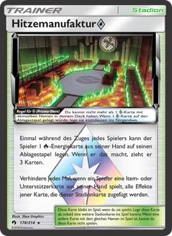Hitzemanufaktur ◇, Karte 178 aus Echo des Donners
