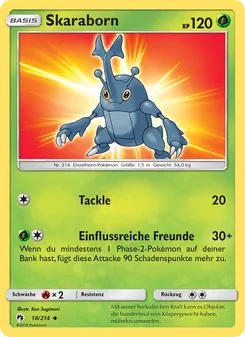 Skaraborn, Karte 18 aus Echo des Donners