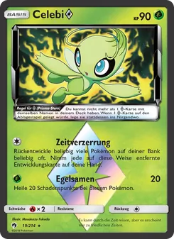 Celebi ◇, Karte 19 aus Echo des Donners
