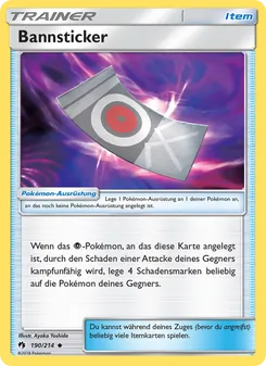 Bannsticker, Karte 190 aus Echo des Donners