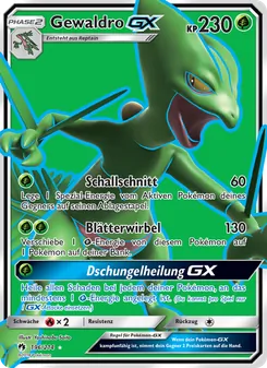 Gewaldro GX, Karte 196 aus Echo des Donners
