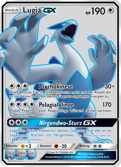 Lugia GX, Karte 207 aus Echo des Donners