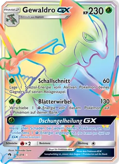 Gewaldro GX, Karte 216 aus Echo des Donners